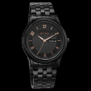 Titan Karishma Black Dial Watch for Men nt1824nm01 Men's Watch