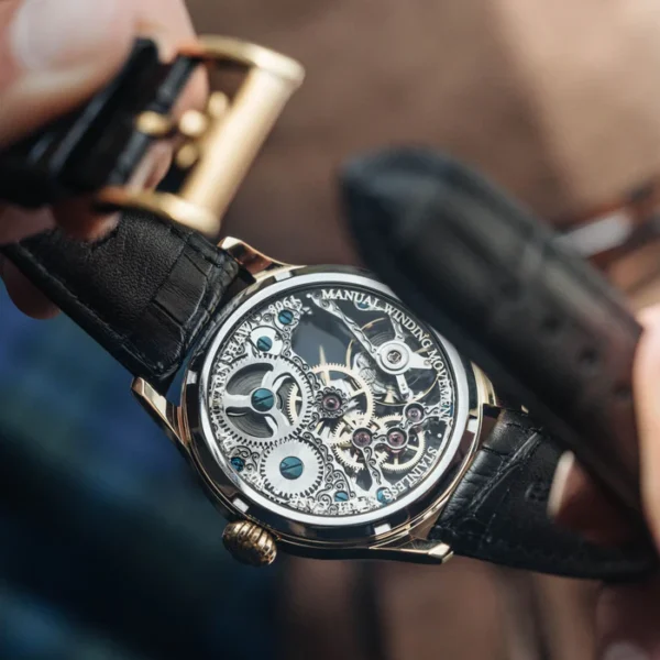 EARNSHAW , Shadow Gold ES-8061-03,BAUER MECHANICAL SKELETON - Image 7