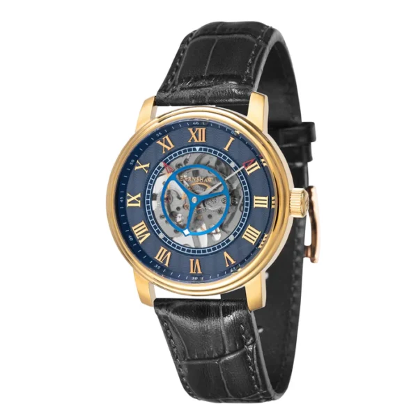EARNSHAW , Insignia Black ES-8096-02, WESTMINSTER STEPHENSON SKELETON MECHANICAL - Image 2