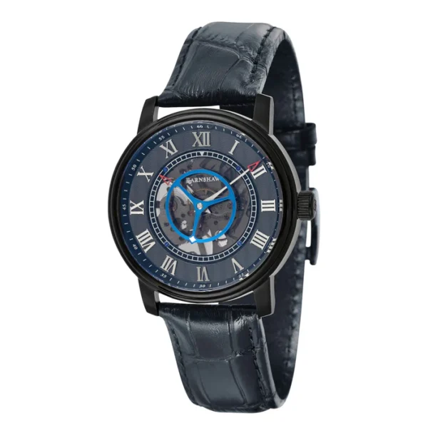 EARNSHAW, Heritage Westminster Mechanical Skeleton Raven Black ES-8096-04, MECHANICAL SKELETON - Image 2