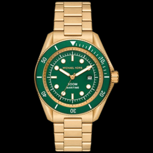 MICHAEL KORS , Oversized Maritime Gold-Tone Watch , MK9162