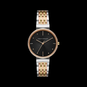 Armani Exchange, Women's Black Analog Stainless Steel Watch AX5911