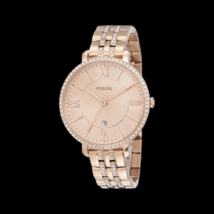 Jacqueline Quartz Rose Gold Dial Analog Stainless Steel Watch ES3546