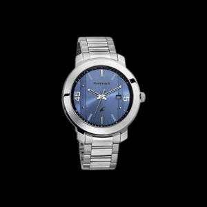 Fastrack Bare Basics Analog Blue Dial Men's Watch-3246SM03/NP3246SM03 Stainless Steel, Steel Strap