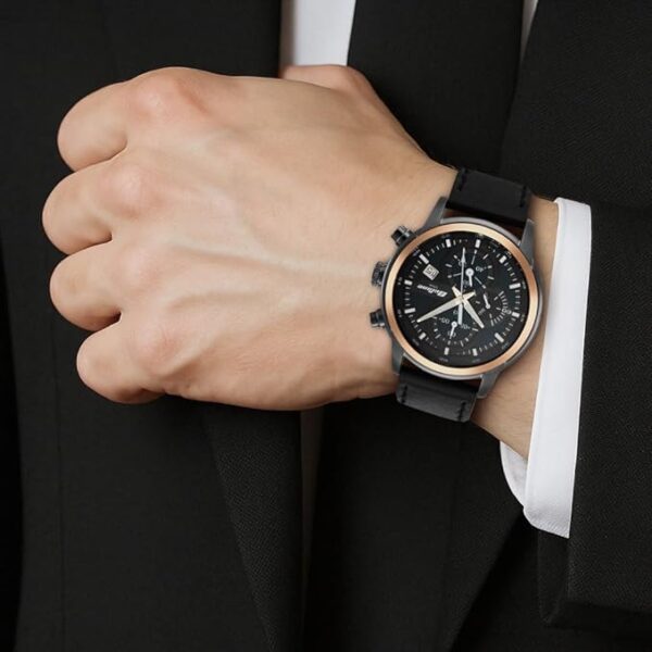 Titan Octane Silver Dial Chronograph Watch for Men-NS90086KL03/NT90086KL03 - Image 3