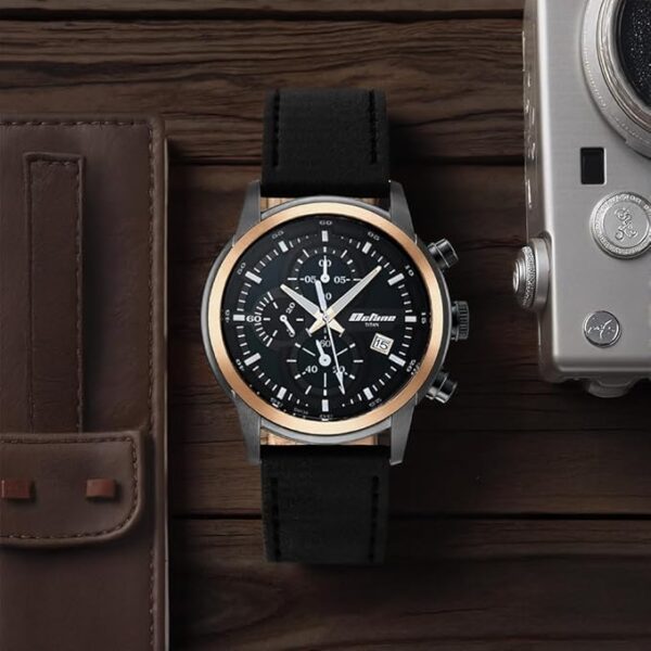 Titan Octane Silver Dial Chronograph Watch for Men-NS90086KL03/NT90086KL03 - Image 4