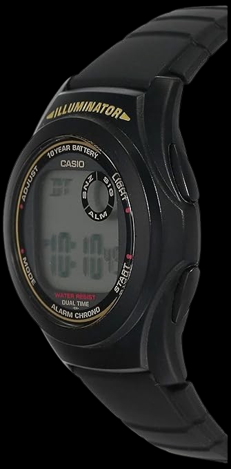 Casio Youth Series Digital Grey Dial Men's Watch - F-200W-9AUDF(D028) - Image 3