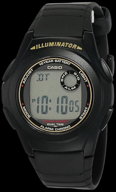 Casio Youth Series Digital Grey Dial Men's Watch - F-200W-9AUDF(D028)