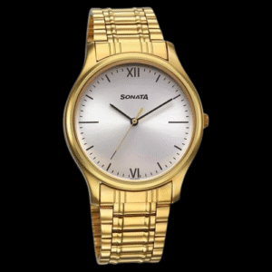 Sonata Quartz Analog Silver Dial Watch for Men ns77082ym06