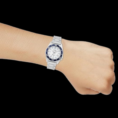 Casio Enticer Men MTD-135D-7AVDF Analog White Dial Men (A2379) - Image 5