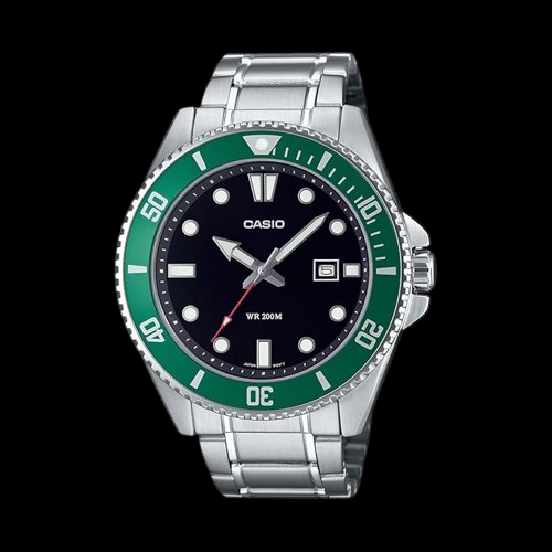 Casio Enticer Men MDV-107D-3AVDF Analog Black Dial Men (A2192)