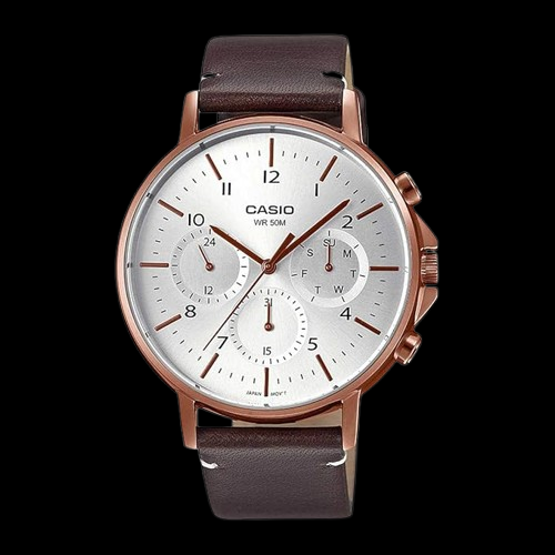 Casio Enticer Analog White Dial Men's Watch -MTP-E321RL-5AVDF(A1850)