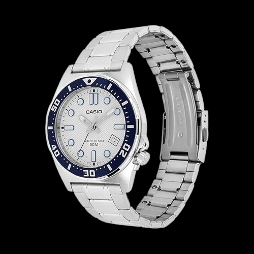 Casio Enticer Men MTD-135D-7AVDF Analog White Dial Men (A2379) - Image 6