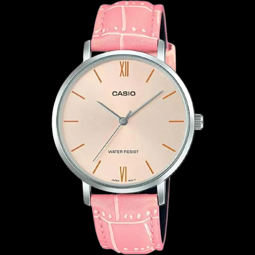 Enticer Women Quartz Rose Gold Dial Analog Leather Watch A1630 - Image 3