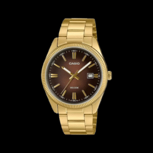 Enticer Men Quartz Brown Dial Analog Stainless Steel Watch A2375