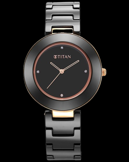 Titan Women | Purple Ceramics SKU 95189KC02 - Image 3