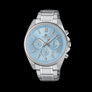 Edifice Men Quartz Blue Dial Chronograph Stainless Steel Watch ED659